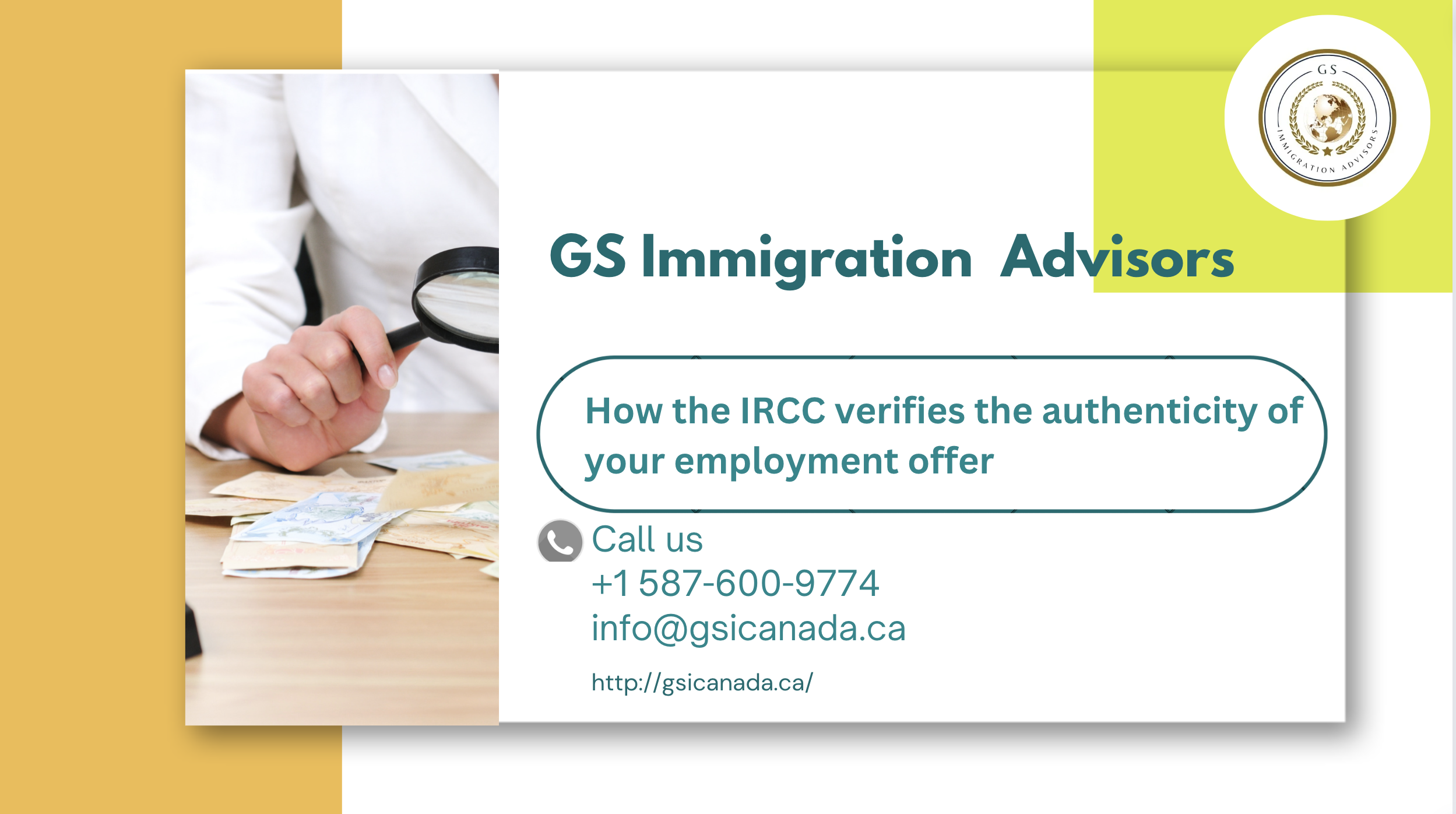 How the IRCC verifies the authenticity of your employment offer
